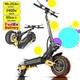 10 2400w E-scooter For Adults Foldable Electric Scooter Double Shock Absorption
