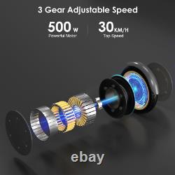 10 MAX Electric Scooter With Seat 500W 10AH Long-Range Battery 35 KM Commute