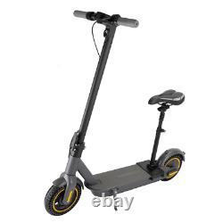 10 MAX Electric Scooter With Seat 500W 10AH Long-Range Battery 35 KM Commute