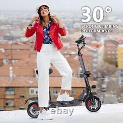 10in Folding Electric Scooter 2OOOW 48V 20AH Dual Motor Adult Off Road Tire USA