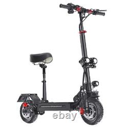 2000W Electric Scooters Dual Motors 48V 20Ah 31mph 10''Folding Off Road eScooter