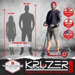 200mm Commuter Kick Scooter -Folding -Height Adjustable for Teens & Adults GIFT