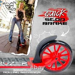 200mm Commuter Kick Scooter -Folding -Height Adjustable for Teens & Adults GIFT
