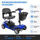 2024 4 Wheels Mobility Scooter Power Wheelchair Folding Electric For Home Travel