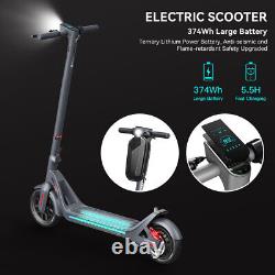 2024 Electric Scooter 630W 40KM Adult Foldable Travel Commut E Bike Portable US