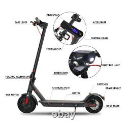 2024 Electric Scooter White 600W 35KM/H Adult Foldable Traveling Portable e-Bike