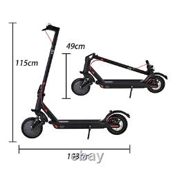 2024 Portable Electric Scooter 600W 30KM Foldable Bike with Shock Absorption