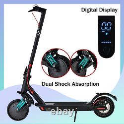 2024 Portable Electric Scooter 600W 30KM Foldable Bike with Shock Absorption