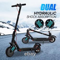 2024 Portable Electric Scooter 600W 30KM Foldable Bike with Shock Absorption