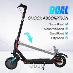 2024 Portable Electric Scooter 600W 30KM Foldable Bike with Shock Absorption