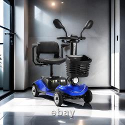 2024 Senior Mobility Scooter Electric Wheelchair Lightweight Heavy Duty Portable