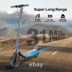 2025 Electric Scooter 500W 31 Miles Adult Foldable Traveling Portable e-Bike