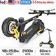 2400 Folding Dual Motor 48v 20.8ah Adult Electric Scooter 10road Tire E-scooter