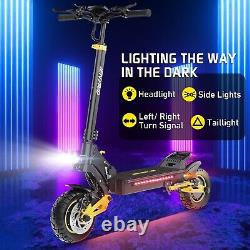 2400 Folding Dual Motor 48V 20.8Ah Adult Electric Scooter 10Road Tire E-Scooter