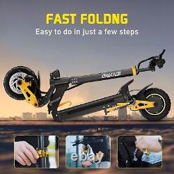 2400 Folding Dual Motor 48V 20.8Ah Adult Electric Scooter 10Road Tire E-Scooter