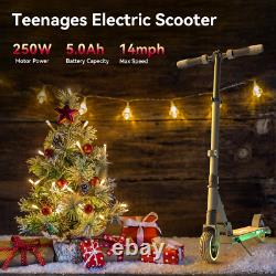 250W Motor Electric Scooter Teens 12KM Long Range Folding Fast Speed E-Scooter