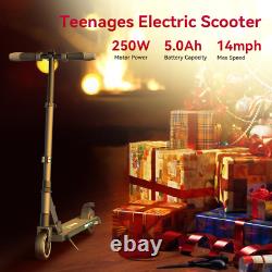 250W Motor Electric Scooter Teens 12KM Long Range Folding Fast Speed E-Scooter