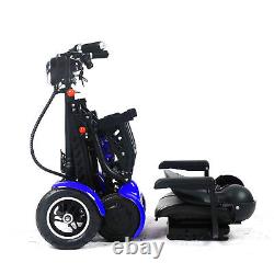 250W2 4 Wheel Folding Mobility Portable Foldable Electric Scooter Travel NewA8P