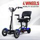 250w2 4 Wheel Folding Mobility Portable Foldable Electric Scooter Travel Newacd