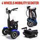 250w2 4 Wheel Folding Mobility Portable Foldable Electric Scooter Travel Newaxd