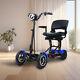 250w2 4 Wheel Folding Mobility Portable Foldable Electric Scooter Travel Newm9