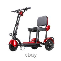 3-Wheel Electric Mobility Scooter Portable Lightweight for Adults & Seniors