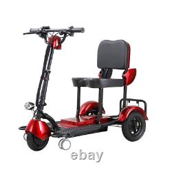 3-Wheel Electric Mobility Scooter Portable Lightweight for Adults & Seniors