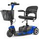 3 Wheel Folding Mobility Scooter Power Wheelchairs Electric Long Range Seniors