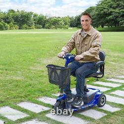 3-Wheel Folding Mobility Scooter for Seniors 12 Mile Range 265LBS Capacity