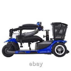 3-Wheel Folding Mobility Scooter for Seniors 12 Mile Range 265LBS Capacity