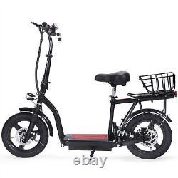 350W Foldable Electric Scooter Adult Fast Portable Drive E-Scooters With Seat