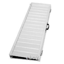 4' Portable Folding Aluminum Suitcase Threshold Ramp Wheelchair Mobility Scooter