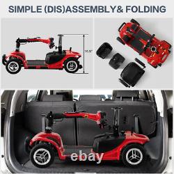4-Wheel Electric Mobility Scooter Collapsible Portable Power Mobile Scooter USQs