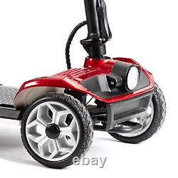 4 Wheel Electric Powered Wheelchair Foldable Portable Motorized Mobility Scooter