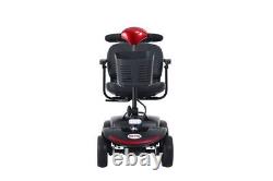 4 Wheels Folding Mobility Scooter withSwivel Seat Portable Travel Compact Scooter