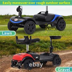 4 Wheels Lite Mobility Scooter Portable & Foldable Electric Device Compact Adult