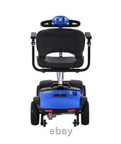 4 Wheels Lite Mobility Scooter Portable & Foldable Electric Device Compact Adult