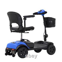 4 Wheels Lite Mobility Scooter Portable & Foldable Electric Device Compact Adult