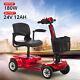 4 Wheels Portable Folding Electric Travel Scooter Power Wheelchair Scootery9