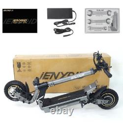 40 Miles Rang Adult Electric Scooter Dual SUSPENSION & BRAKES E Scooter 28mph US