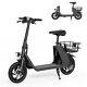 450w Ebike Sports Electric Scooter Adult With Seat Electric Moped E-scooter Us