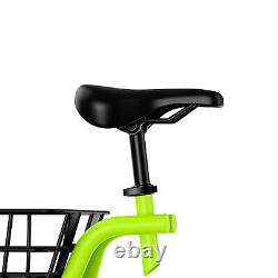 450W Foldable Electric Scooter with Seat & Carry Basket Commuter Urban E-Scooter