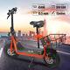 450w Folding Electric Scooter Urban Commuter Adult E-scooter With Seat Basket