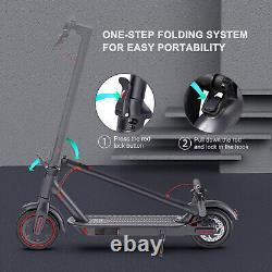 450W Sports Electric Seated Scooter Folding E-Bike Commute UL 2849 Certified