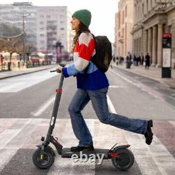 48V 10Ah Folding Electric Scooters 800W 40KM Range 25mph Speed Off Road Scooter