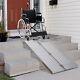 4ft Wheelchair Ramp Scooter Mobility Folding Ramps Compact & Portable Aluminum