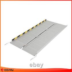 5ft Aluminum Multi-Folding Wheelchair Ramp Scooter Mobility Portable Ramp