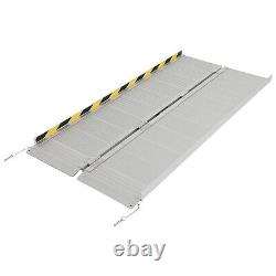 5ft Aluminum Multi-Folding Wheelchair Ramp Scooter Mobility Portable Ramp