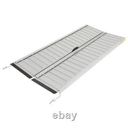 5ft Aluminum Multi-Folding Wheelchair Ramp Scooter Mobility Portable Ramp