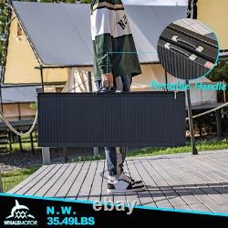 6 FT Folding Aluminum Wheelchair Ramp Portable Mobility Scooter Non-Slip 600 LBS